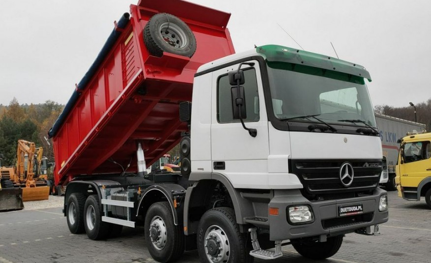 Mercedes ACTROS 4144 8x8 3-Stronny zdjęcie 