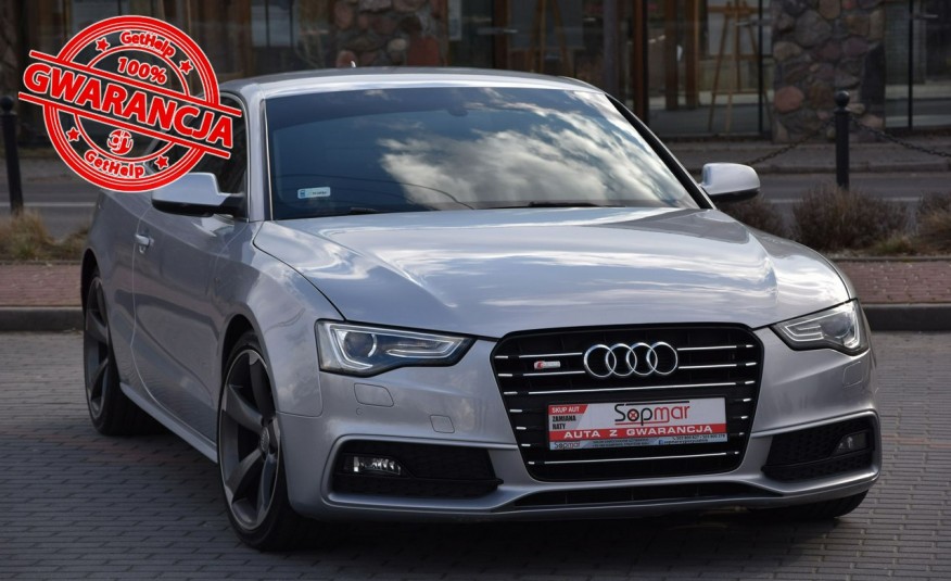 Audi A5 Coupe 2.0TDi 190KM Automat 2015r. lift S-Line BiX LED Skóra NAVi zdjęcie 