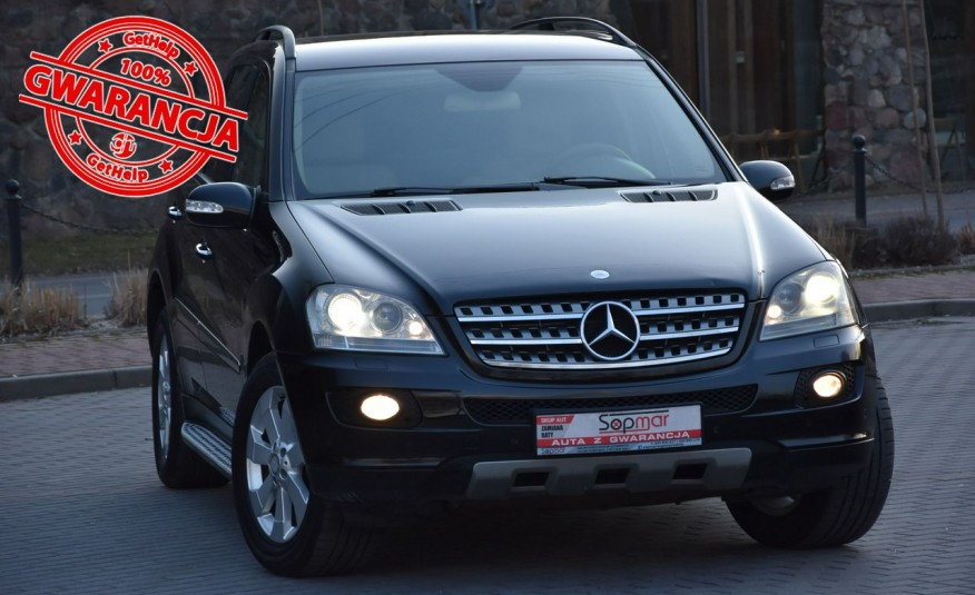Mercedes ML 320 ML 320CDi 225KM 2006r. SALON Polska 4Matic BiX SKÓRA NAVi zdjęcie 
