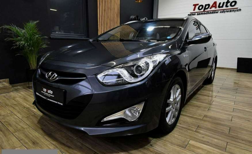Hyundai i40 1.7 CRDi led gwarancja bezwypadkowy po opłatach piękny film zdjęcie 