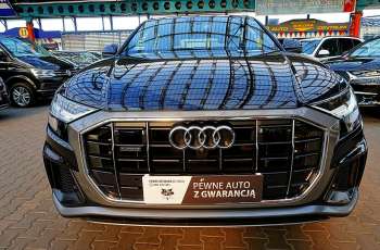 Audi Q8 GWARANCJA 1WŁ Kraj Bezwypadk 55TFSI V6 340KM S-Line 4x4 QUATTRO FV23% 4x2