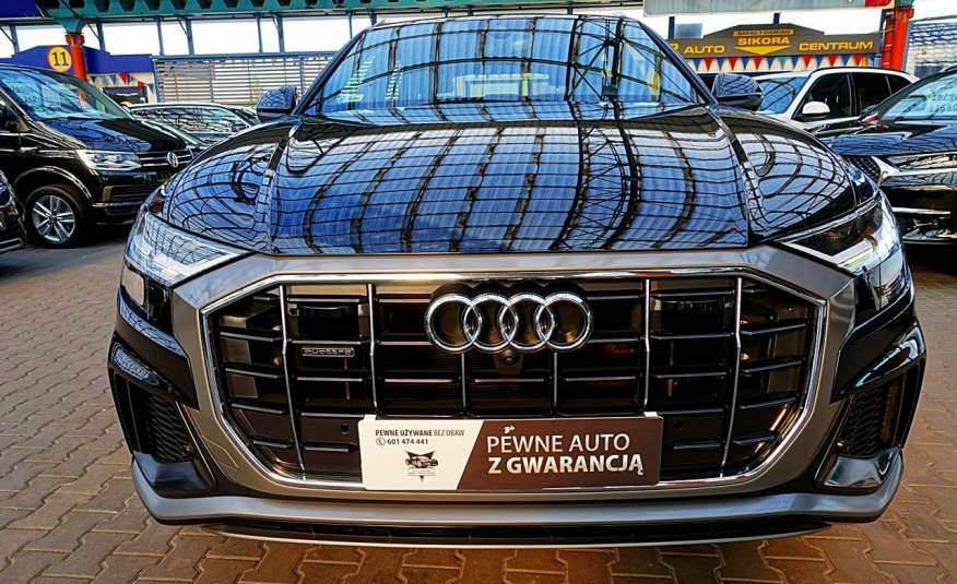 Audi Q8 GWARANCJA 1WŁ Kraj Bezwypadk 55TFSI V6 340KM S-Line 4x4 QUATTRO FV23% 4x2 zdjęcie 