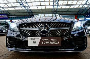 Mercedes C 220 3 LATA GWARANCJA 1WŁ Bezwypadkowy AMG 220d 194KM automat ideał FV23% 4x2