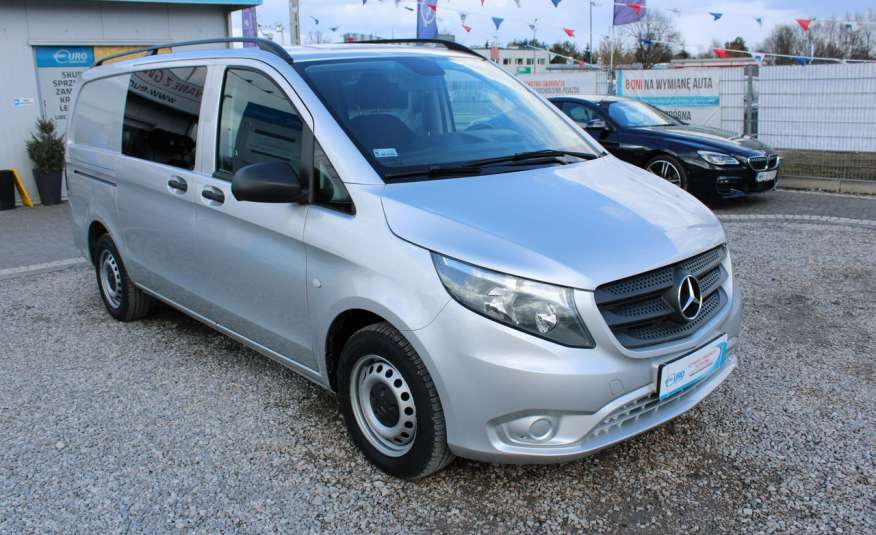 Mercedes Vito F-Vat, Gwarancja, Salon PL, Automat, 11tyś przebiegu 5-osób LONG zdjęcie 