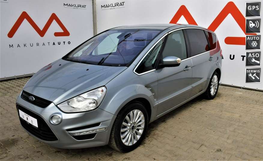 Ford S-Max Titanium, Klima 2 strefy, Cz Parkowania, LED, Alu, Nowy rozrząd 4x2 zdjęcie 