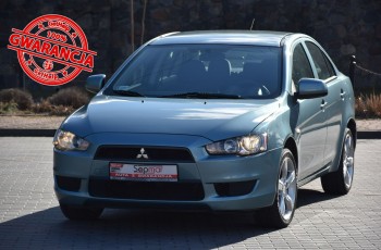Mitsubishi Lancer 1.8 143KM 2008r. Polski Salon PDC Alufelgi Klima 141tkm POLECAM