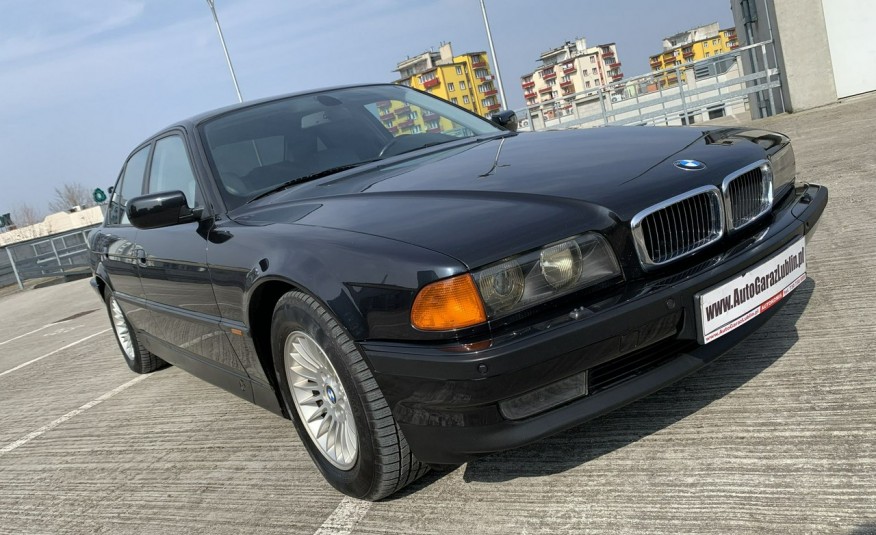 BMW 750 5.0i Automat Skóra Klima Szyberdach PDC Szwajcaria zdjęcie 