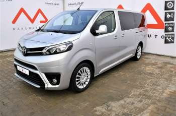 Toyota ProAce Polski Salon, FV23%.8-osobowy, Automat, Czujniki park, tempomat, 
