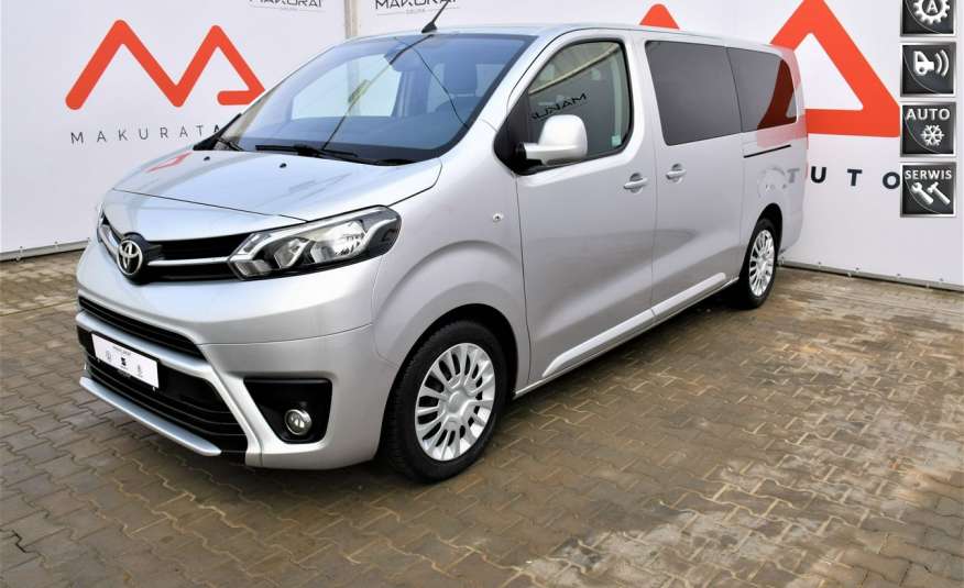 Toyota ProAce Polski Salon, FV23%.8-osobowy, Automat, Czujniki park, tempomat, zdjęcie 