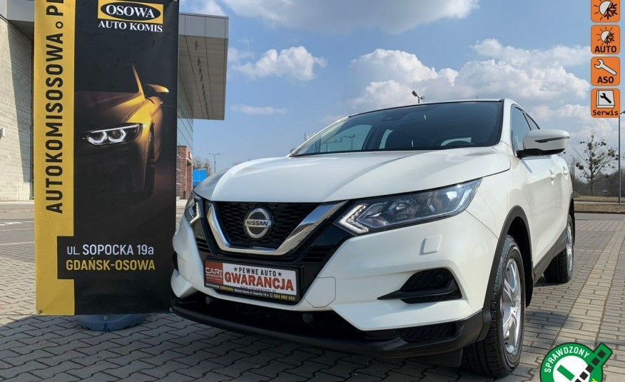 Nissan Qashqai Qashqai 1.3 DIG-T 140 km 2020 BEZWYPADKOWY/SERWIS/GWARANCJA ROK zdjęcie 