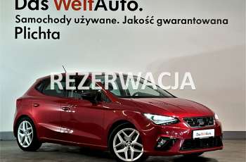 Seat Ibiza 1.5TSI 150KM, FR, Keyless, Manual, Salon PL, Gwarancja