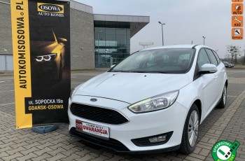 Ford Focus 1.5 TDCi 95km Kombi/Bezwypadkowy/Serwis/Gwarancja ROK/SALON.PL