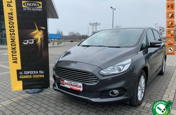 Ford S-Max 2.0TDCI 180KM KAMERA, SAM PARKUJE, TYTANIUM, LED, SERWIS, GWARANCJA 1 ROK