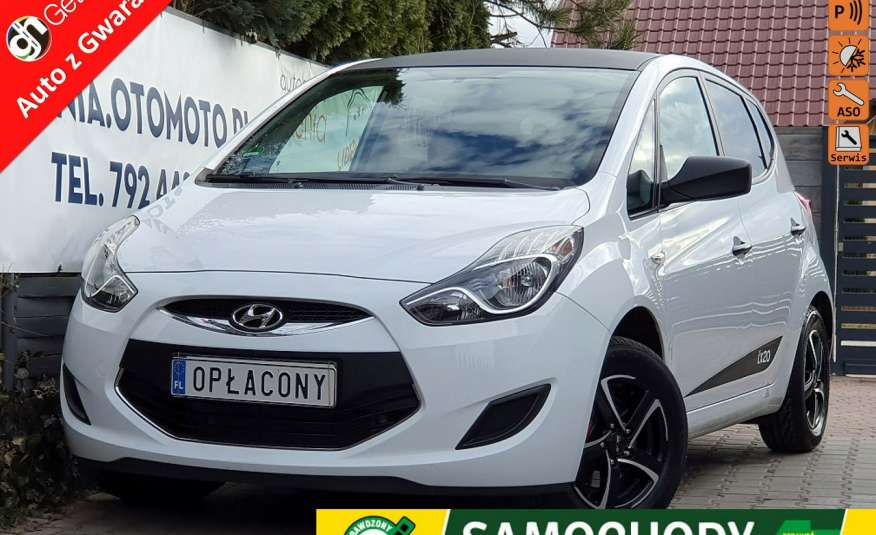 Hyundai ix20 1.4, NawigacjaTylko 63tyśkm, Parktronic.2Kpl Kół, Grzane fotele, klima zdjęcie 