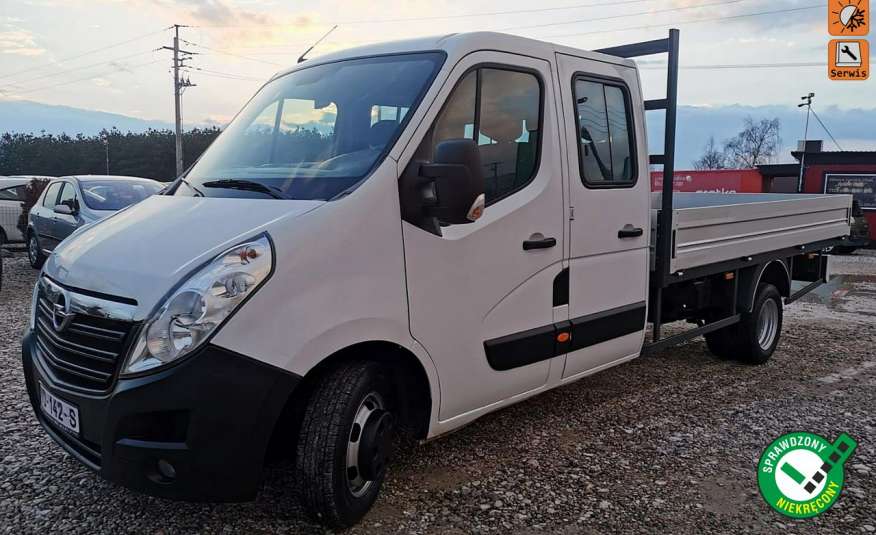 Opel Movano doka RWD bliźniak 7 osób klima zdjęcie 