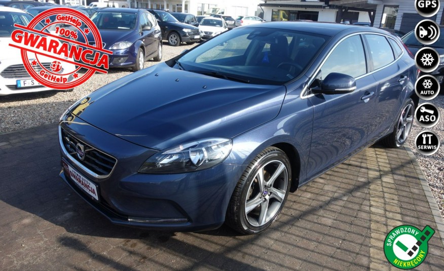 Volvo V40 D2 1.6D 115KM Klimatronic NAVI Alu Książka Zamiana Gwarancja zdjęcie 
