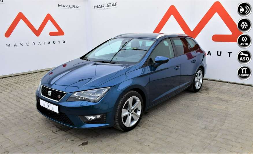 Seat Leon FR 185KM, Skóra, LED, Czujniki Park, Klima 2 strefy auto zdjęcie 