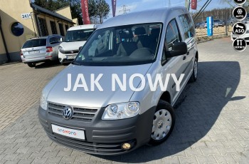 Volkswagen Caddy 1.9 TDI 105KM Klima RadioCD/ Halogeny Drugi Lif drzwi przesuwne NIEMCY