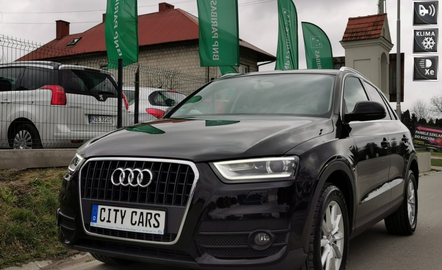 Audi Q3 2.0 TDI 177 KM Klimatyzacja Grzane Fotele Jedyne 90 tys. km zdjęcie 