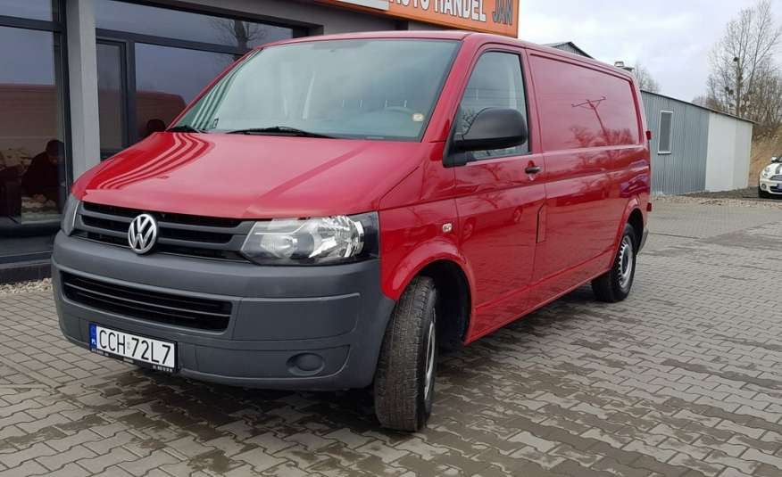 Volkswagen Transporter 2.0 TDI Długi Skrzydła Hak 3-osoby zdjęcie 