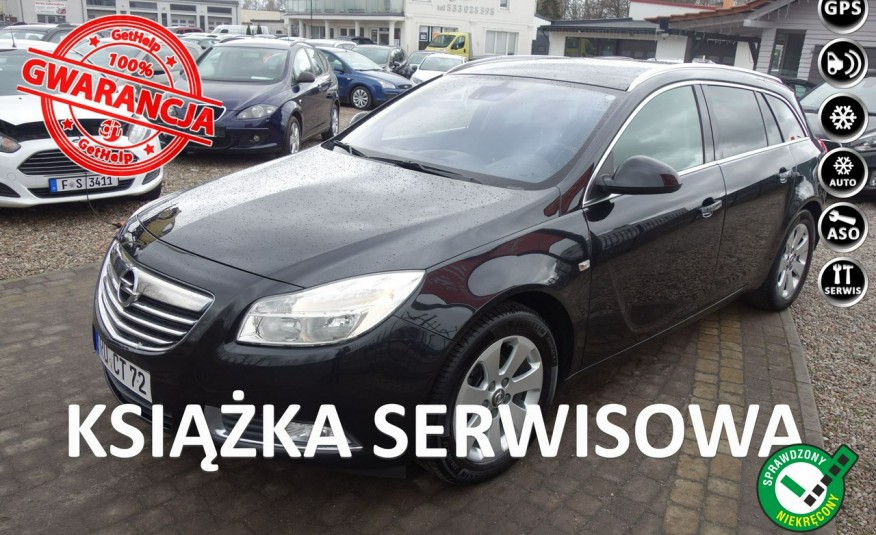 Opel Insignia 2.0 CDTi 130KM Klimatronic NAVI Hak Pół Skóry Zamiana Gwarancja Alu zdjęcie 