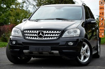 Mercedes ML 280 Czarny Opłacony 320CDI Skóra+Alcantara Xenon Navi