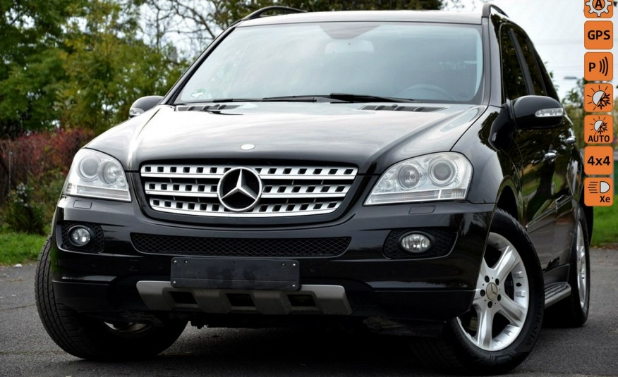 Mercedes ML 280 Czarny Opłacony 320CDI Skóra+Alcantara Xenon Navi zdjęcie 