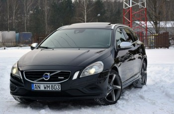 Volvo V60 2.4d(215KM) R-design Xenon Led Skóry Duża Navi aLU 18"Full