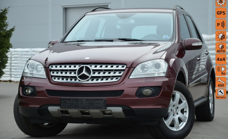 Mercedes ML 320 Opłacony 320CDI Serwis Kamera Wentyle Webasto Navi Full zdjęcie 
