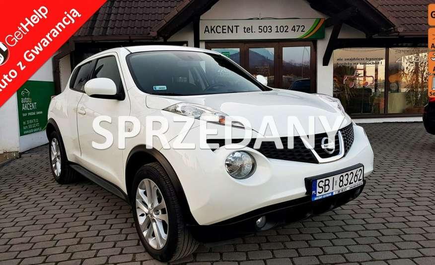 Nissan Juke Salon Polska, bezwypadkowy, kamera cofania zdjęcie 