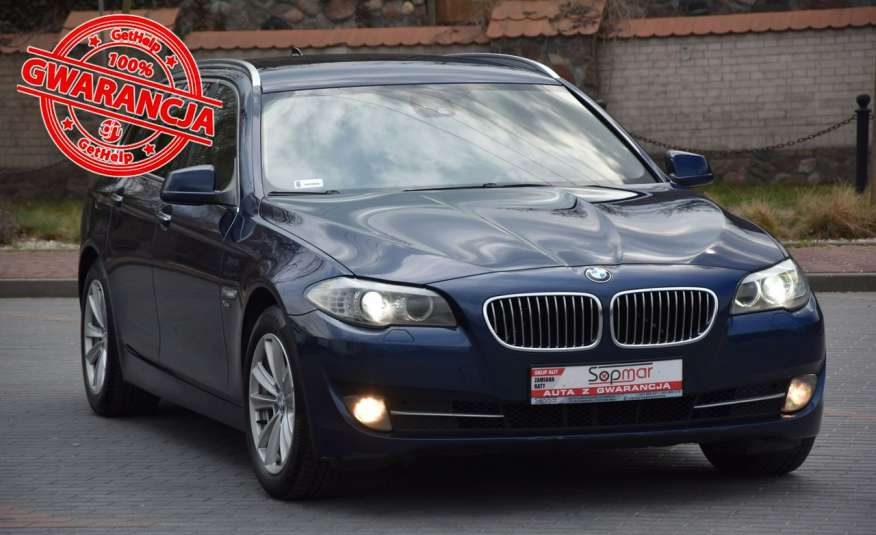 BMW 530 F11 530d XDrive 258KM AUTOMAT XI.2011r. NAVi Skóra komforty zdjęcie 