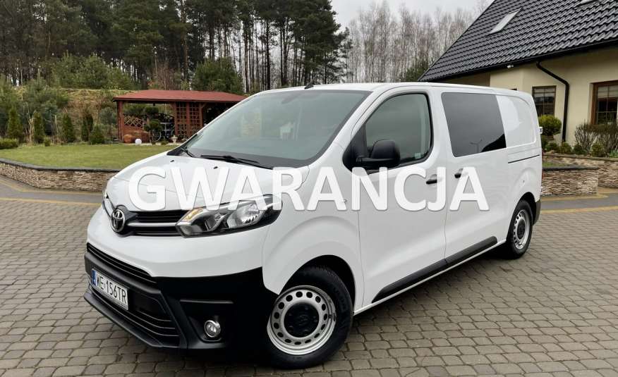 Toyota ProAce 1.6 D-4D / 6 osobowy / BRYGADÓWKA / Salon PL I-właściciel zdjęcie 