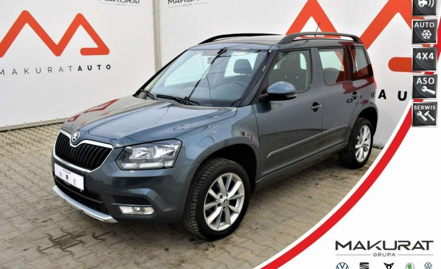 Skoda Yeti P.Salon, Vat 23%, ASO, Orginał, 4X4, Klima 2 strefy, Smart Link, Cz. p 4x2 zdjęcie 