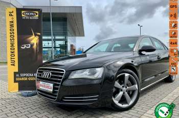 Audi A8 3.0V6TDI QUATTRO stan perfekcyjny, bezwypadkowy, zamiana 2-lata gwaranc