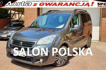 Peugeot Partner 1.6 BHDI 100 KM, SALON PL, I WŁ, KLIMARTONIC F.vat23%, Gwarancja, Leasing