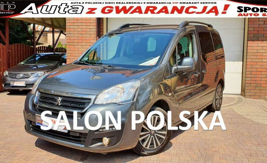 Peugeot Partner 1.6 BHDI 100 KM, SALON PL, I WŁ, KLIMARTONIC F.vat23%, Gwarancja, Leasing zdjęcie 
