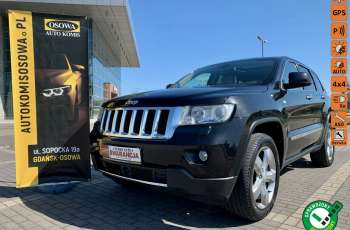 Jeep Grand Cherokee 3.0CRD overland salon PL 4x4 full serwis 1wł bezwypadkowy 2 lata gwara