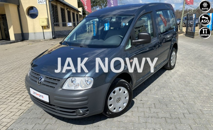 Volkswagen Caddy 1.4 MPI 80KM Klima CD Radio Halogeny 5 osobowy drzwi przesuwne Z NIEMI zdjęcie 
