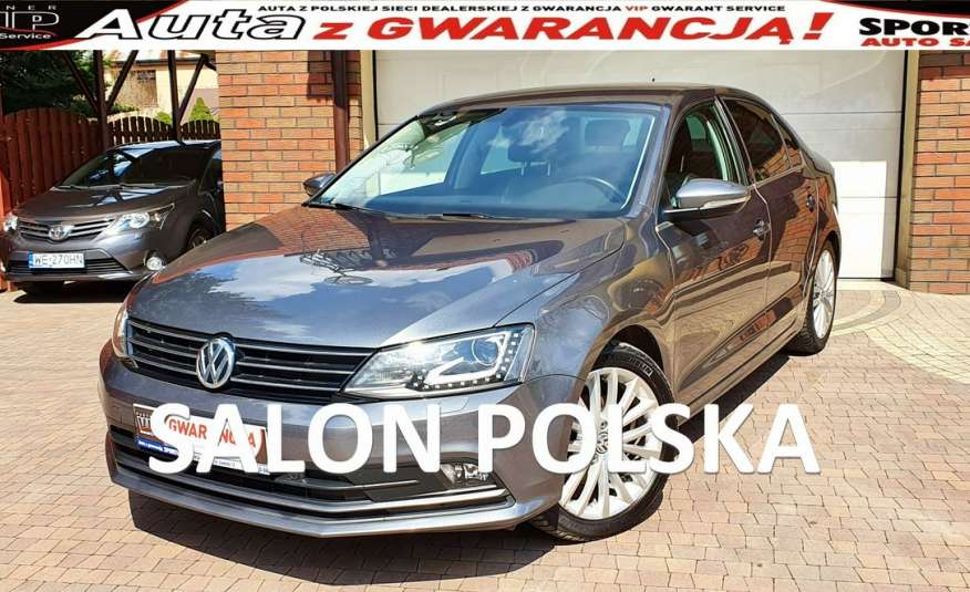 Volkswagen Jetta 2018 rej 2.0 TDI HIGHLINE, Bi-xenon, LEDSalon PL, f.vat23%.100% Bezwypad zdjęcie 