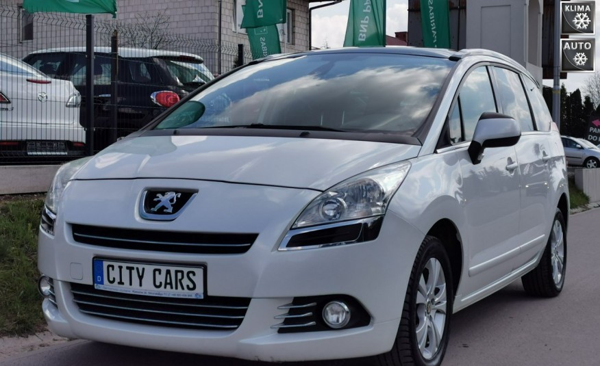 Peugeot 5008 2.0 HDI 163 KM 230 tys. km Panorama Klima Czujniki Zarejestrowany zdjęcie 