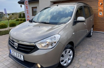 Dacia Lodgy 1.6 benzyna bezwypadkowa tempomat PDC mały przebieg 12r Cz wa