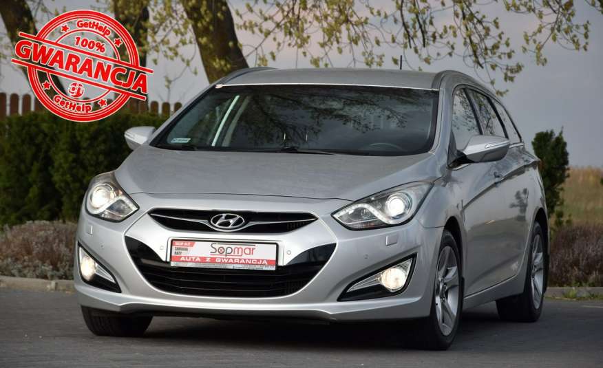 Hyundai i40 1.7CRDi 136KM 2011r. Polski SALON Xenon LED Climatronic TEMPOMAT PDC zdjęcie 
