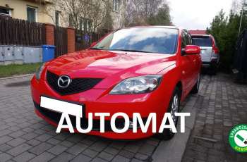 Mazda 3 1.6 SPORT, AUTOMAT, mały przebieg.