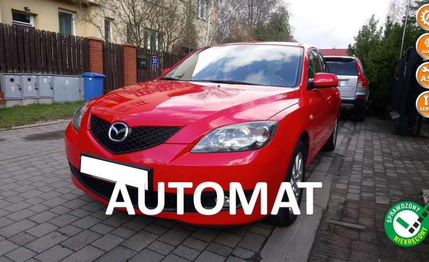 Mazda 3 1.6 SPORT, AUTOMAT, mały przebieg. zdjęcie 