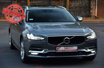 Volvo V90 AWD 2.0D4 190KM Automat 2017r. Skóra NAVi Full LED Blis