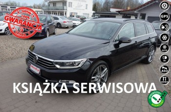 Volkswagen Passat 2.0TDI 190KM Navi Led Kamera Masaż Asystent pasa Książka Serwis Zamian