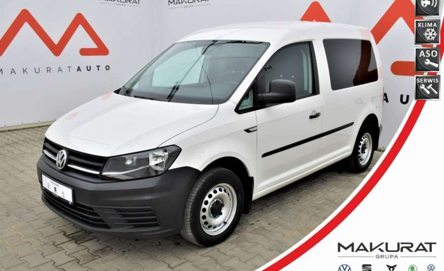 Volkswagen Caddy P.Salon, Vat 23%, P.rej. 2016r, ASO, 5 osobowy, Klima, Czujniki park., 4x2 zdjęcie 