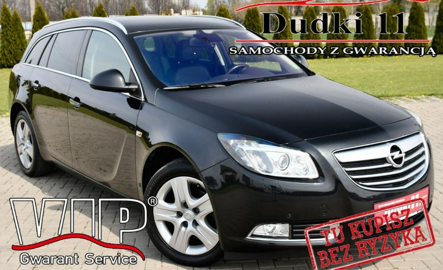 Opel Insignia 2.0D Navigacja, Serwis, Xenon, Tempomat, Skóry, Parktronic, GWARANCJ zdjęcie 