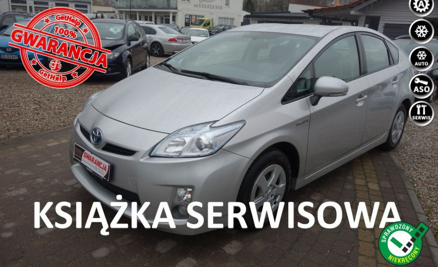 Toyota Prius 1.8 98KM HYBRID Klimatronic 88tysKM Książka Serwis Zamiana Gwarancja zdjęcie 