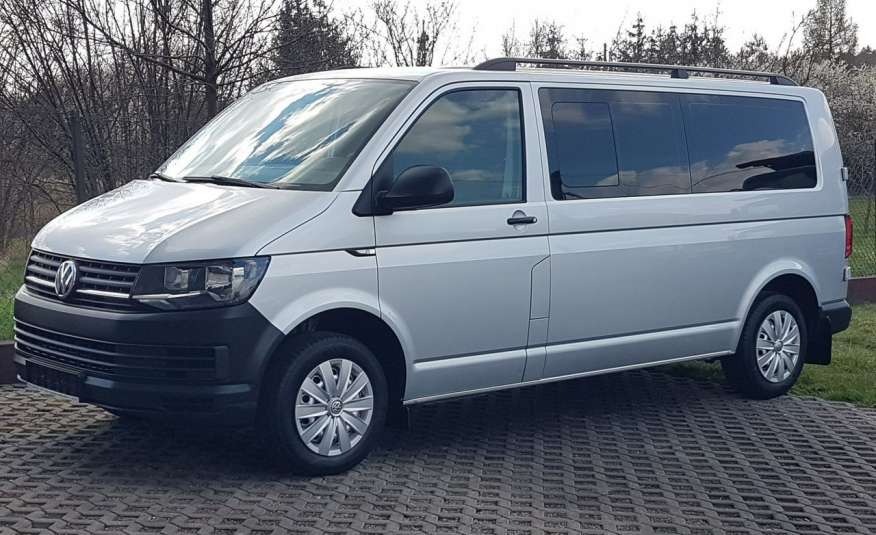 Volkswagen Transporter T6 TRANSPORTER DŁUGI 9 OSÓB L2H1 KLIMA 2.0 TDI 102 KM KRAJOWY zdjęcie 